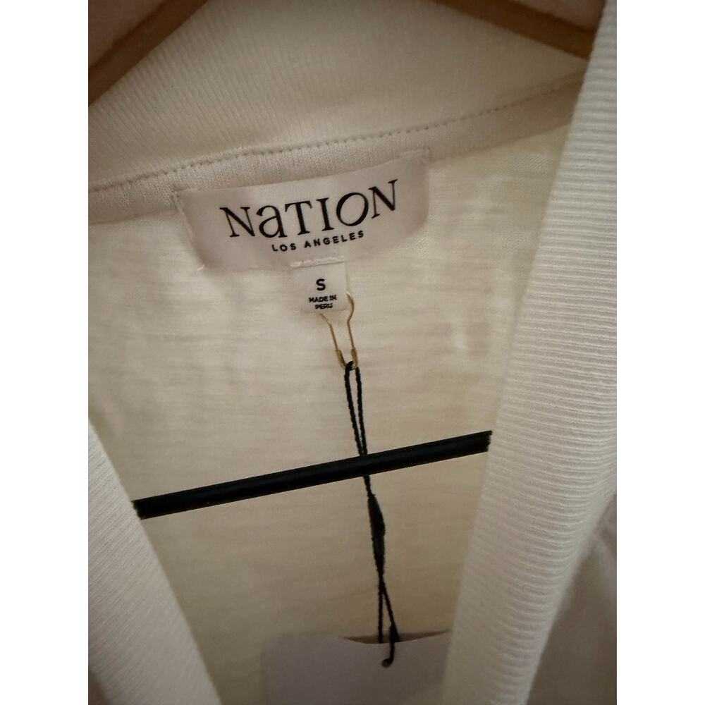 New Nation Los Angeles Anthropologie Mikka tee  sz S - Picture 7 of 7